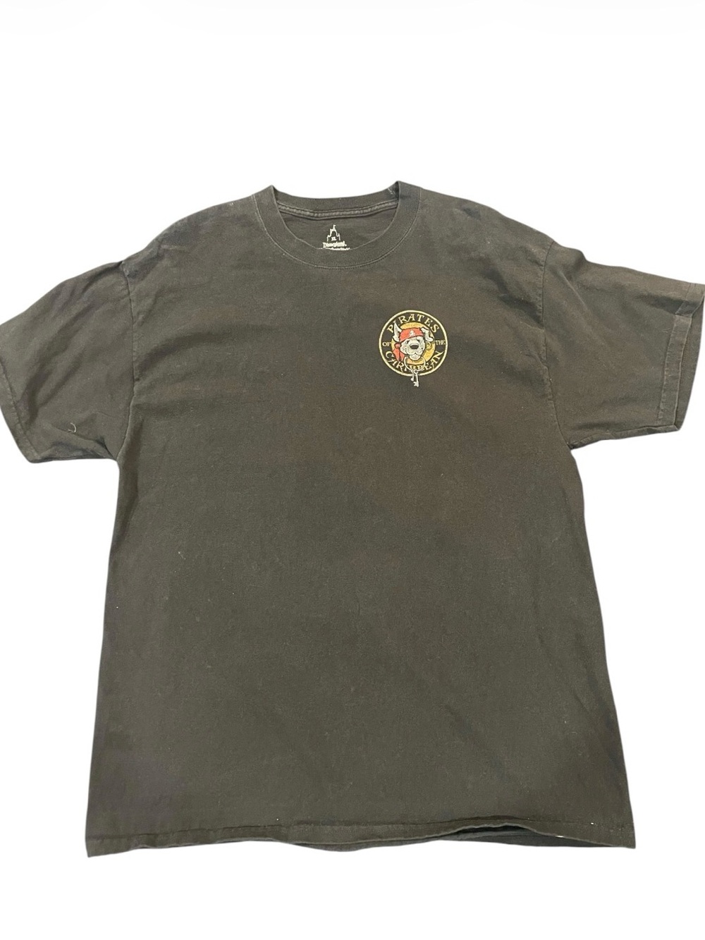 Disney Parks Pirates of the Caribbean Key Dog T-Shirt XL | Hanes Authentic